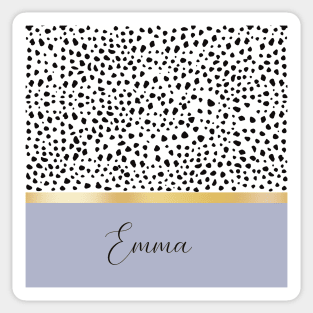 Emma name custom gift Sticker